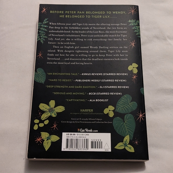 💥🆕 Tiger Lily by Jodi Lynn Anderson Paperback - Picture 2 of 2